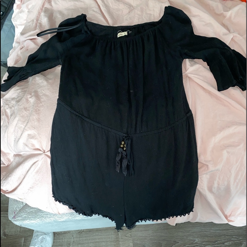Black Hollister Romper